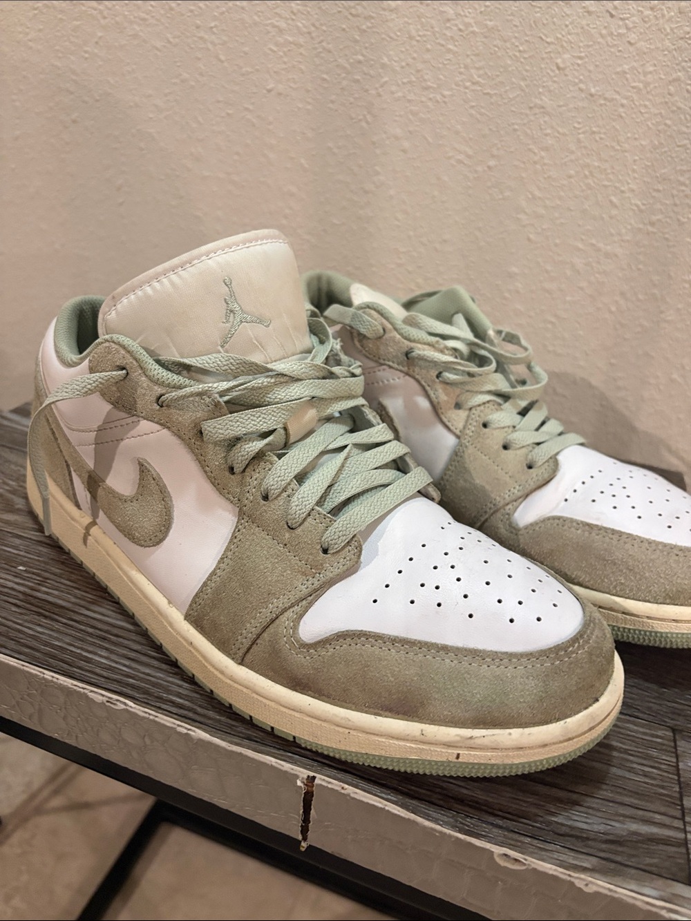 Air Jordan 1 Low SE Seafoam White/Sail Men’s 10.5